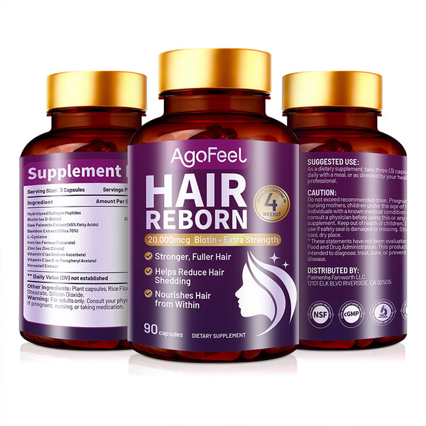 AgoFeel Hair Reborn Supplement for Women & Men
